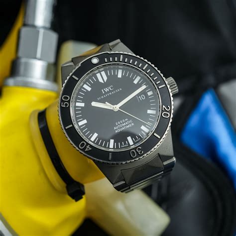 gst iwc aquatimer usato|The Collector's Corner: The GST Aquatimer 2000, IWC's 1990s .